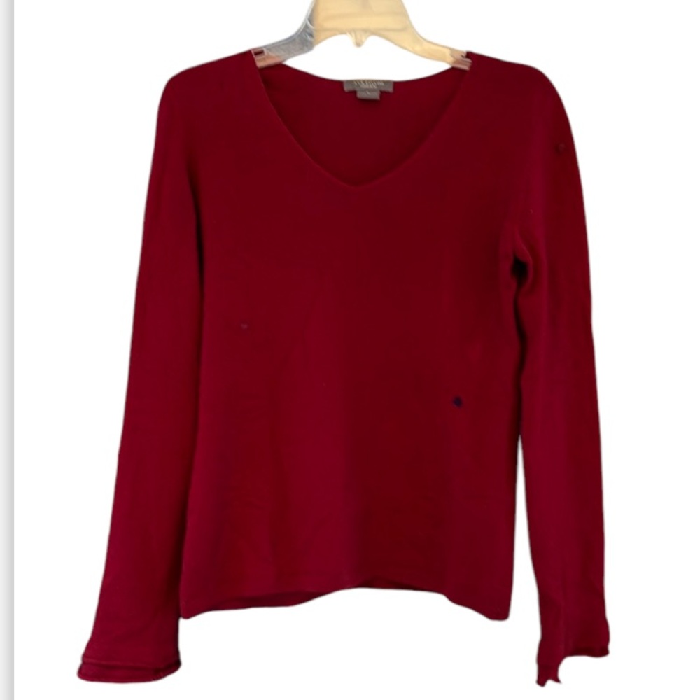 Burgundy Cashmere Sweater